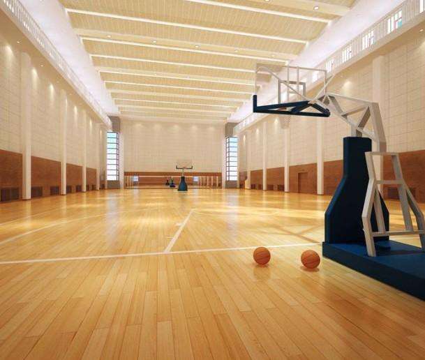 上海篮球地板安装